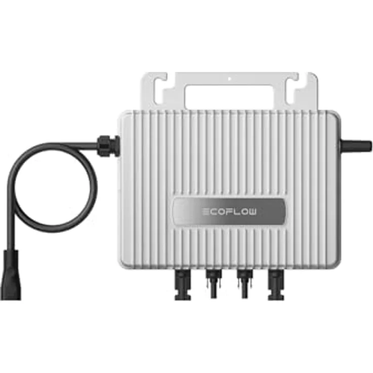 EF ECOFLOW EcoFlow Stream Mikro-Wechselrichter 800W, Intelligenter WLAN PV-Wechselrichter für 2 Solarpanele, IP67 wasserdicht, integrierter MPPT, App-Steuerung, 0% VAT – Bild 1