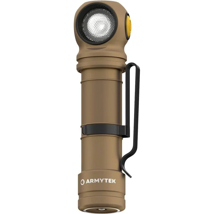 ArmyTek Wizard C2 Pro Max Sand White LED Taschenlampe 4000 lm mit Gürtelclip – Bild 1