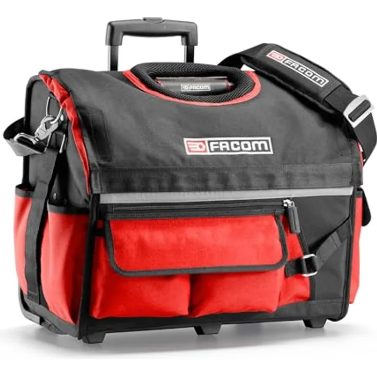 Facom Werkzeugtasche Werkzeug-Trolley, robust und vielseitig, schwarz