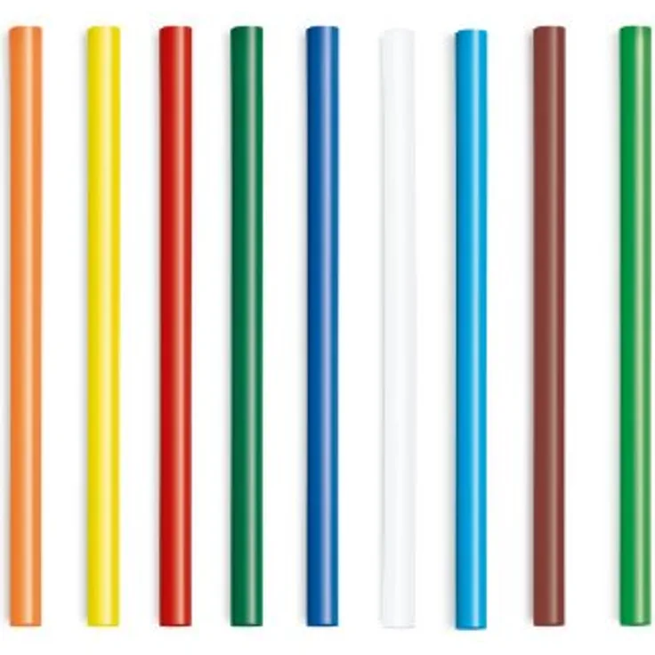 Steinel Klebesticks 85° C Color, bunte Heißklebesticks 7 mm, 16 Stk. Heißklebepatronen, für Klepistole GlueMatic 1007-LT