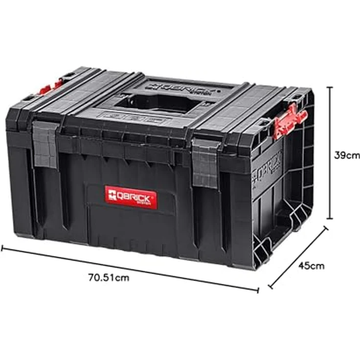 Qbrick System Pro, Werkzeugkoffer mit robuster Bauweise und optimaler Innenaufteilung, leicht und mobil – Bild 2