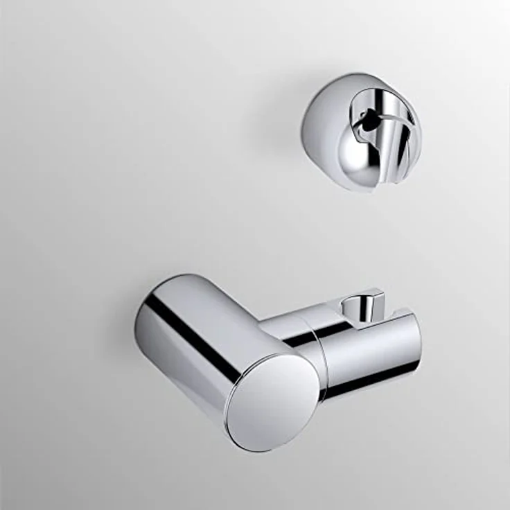 Ideal Standard Brausehalter schwenkbar - Idealrain, verchromt, passend zu Handbrausen M & S, Modell B9468AA – Bild 2