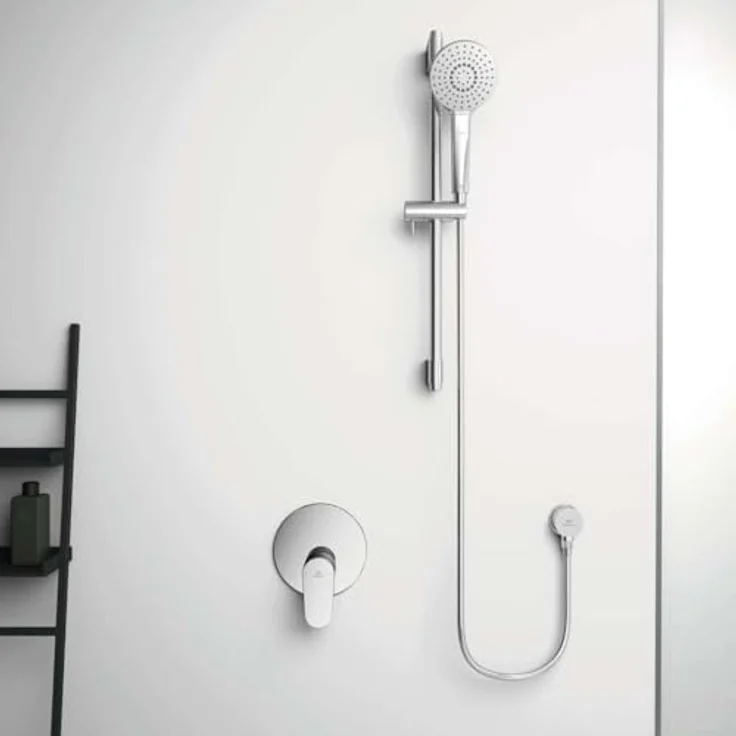 Ideal Standard IDEALRAIN EVO, Duschbrause mit 3 Strahlarten, 110mm Handbrause, chrom, 8 l/min – Bild 8
