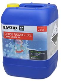2 x 25 kg BAYZID Chlor 13% flüssig für Pools
