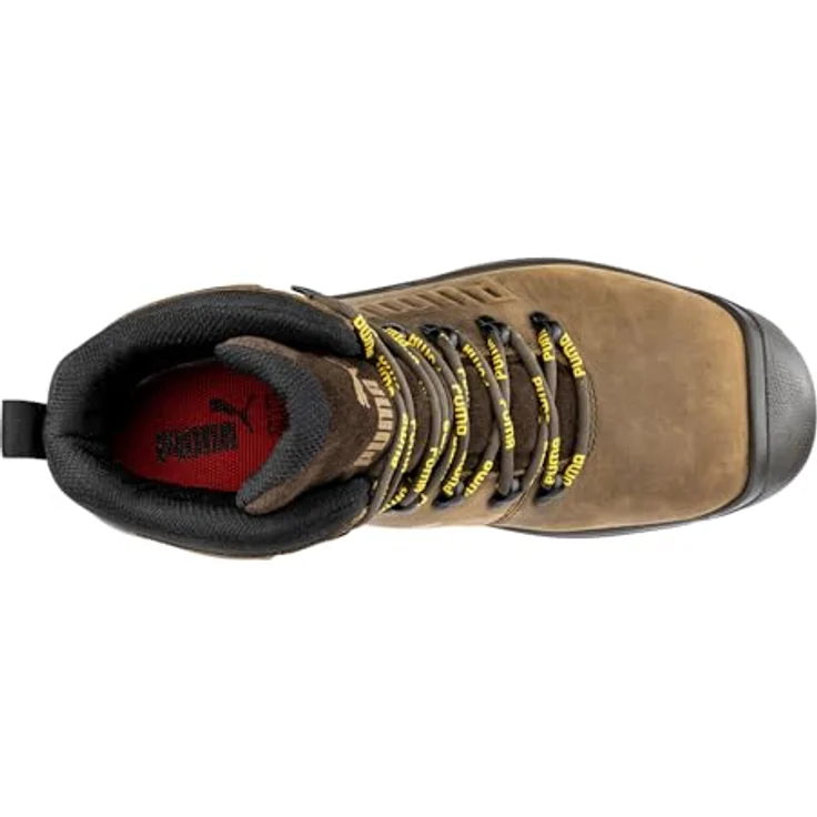 PUMA Safety IRON HD BROWN MID Arbeitsschuh, Größe 45, Sicherheitsschuh in braun – Bild 3