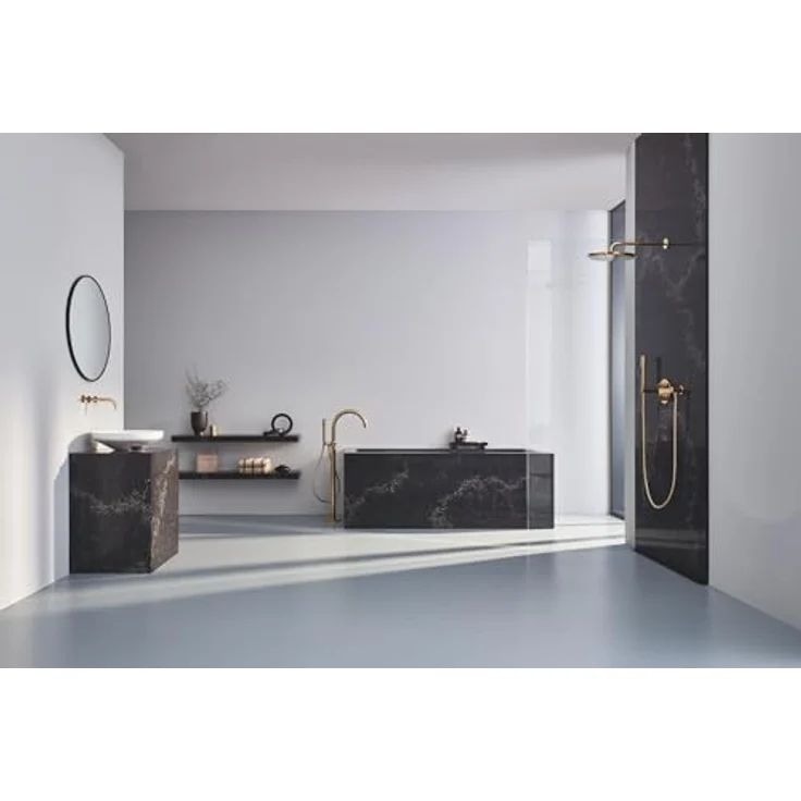GROHE Silverflex, knickfester Duschschlauch, goldfarben, 1,75m, druckbeständig, universeller Anschluss, ohne Dichtungsringe – Bild 5