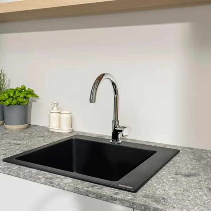 hansgrohe Vernis Blend M35 Einhebel-Küchenmischer 210 1jet, Chrom – Bild 2