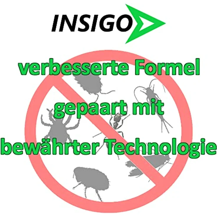 INSIGO NEU Biozidfreie Motten Abwehr 2L – Effektives Mittel für Lebensmittelmotten & Kleidermotten bekämpfen im Haus – Motten Spray – Fleckenfrei – Mottenspray – Bild 4