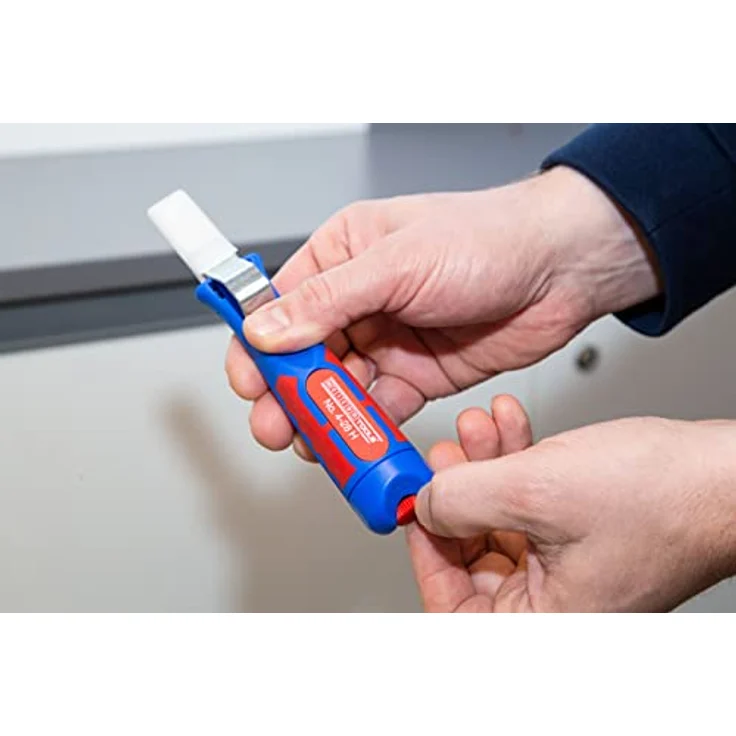 WEICON Kabelmesser No.4-28 H variable Schnitttiefe von 4-28 mm inkl. Hakenklinge – Bild 2