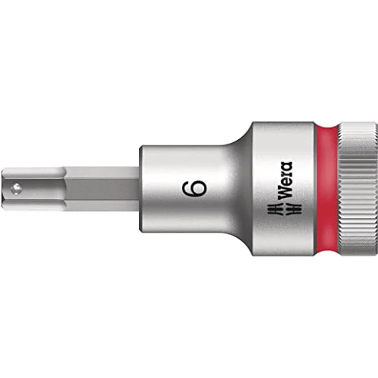 Wera 9722 Bit- und Steckschlüsselset Knarren-Satz, 31-teilig, 1/2 Zoll mit 2-farbiger Schaumstoffeinlage, passend für Tool Rebel Werkstattwagen – Bild 44