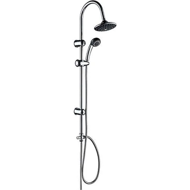 Eisl Regenduschkopf Duschset EASY VITAL Chrom, Wellness Duschsystem mit Kopf- und Handbrause - Preisvergleich