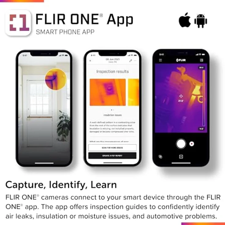 FLIR One Gen 3 - USB-C Wärmebildkamera -20 bis +120°C 80 x 60 Pixel – Bild 6