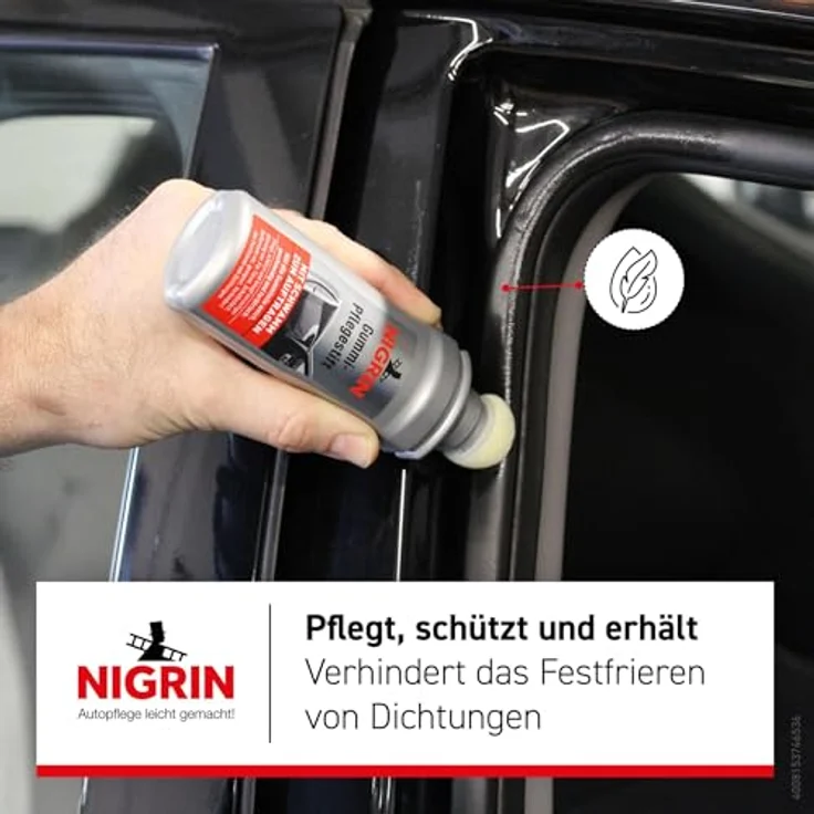 Nigrin Gummipflege 75 ml mit Rapsöl – Bild 4