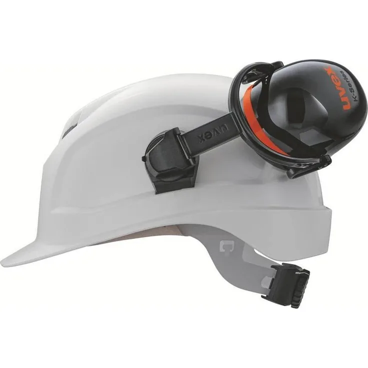 Uvex Safety K30H, Kapselgehörschutz 34 dB, dielektrisch mit Memory Foam, 1 Paar (2x)
