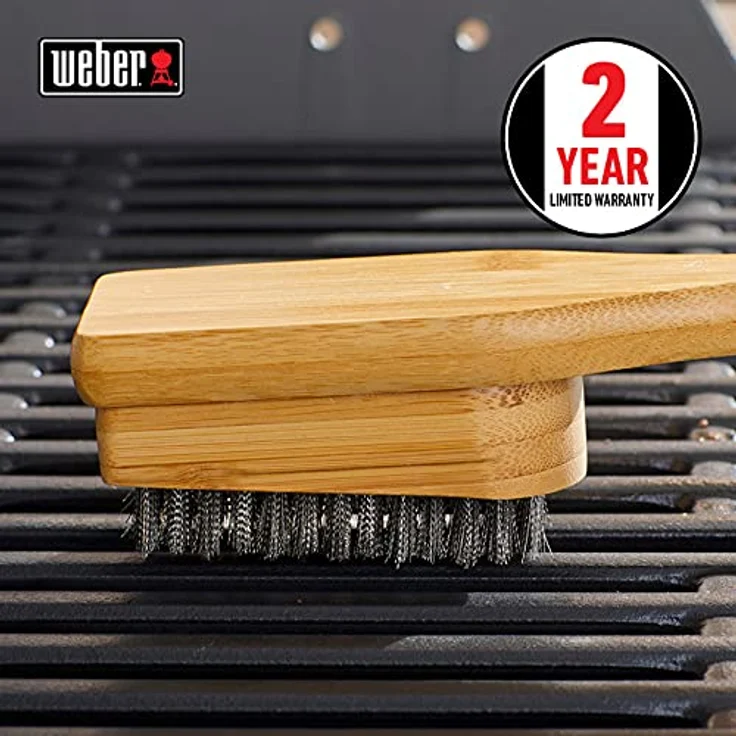 Weber Grillbrste mit Bambusholzgriff, 46 cm – Bild 4