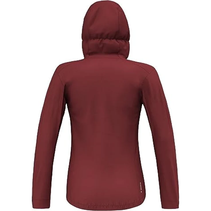 Salewa Women's Puez Aqua 4 PowerTex 2.5L Jacket, wasserdichte Hardshelljacke für Damen, rot, Größe L – Bild 2