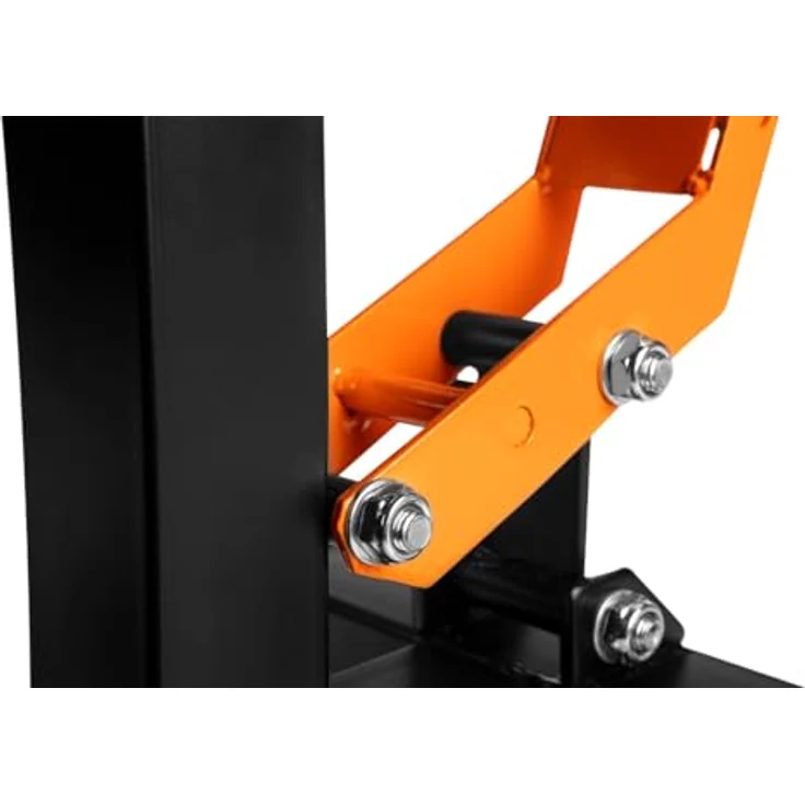 NEO TOOLS Motorradheber, höhenverstellbarer Mittelständer 250-460 mm, Tragfähigkeit 200 kg für Motorradwartung – Bild 5
