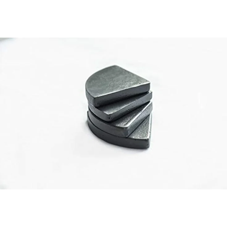 VIVANNO 4er Set Untersetzer Unterlegscheiben Kübelfüße für Pflanzkübel Put 7 x 7 cm, Grau – Bild 2