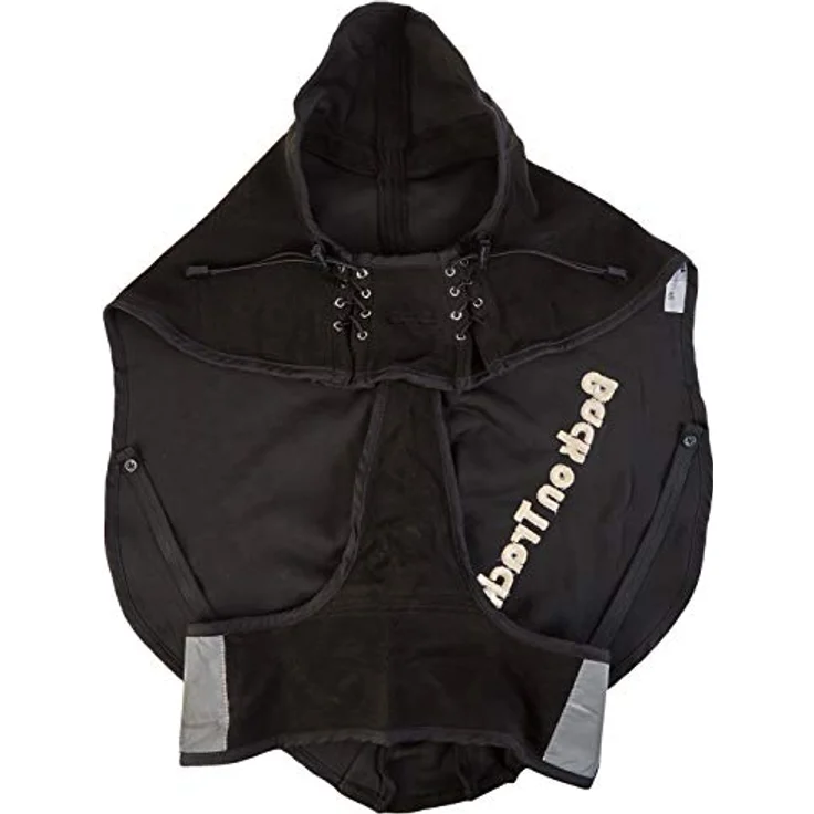 Back on Track Hundemantel mit Fleece, XL, 46 cm Rückenlänge, warme und schützende Übergangsdecke mit verstellbarem Gürtel und Reflexen – Bild 1