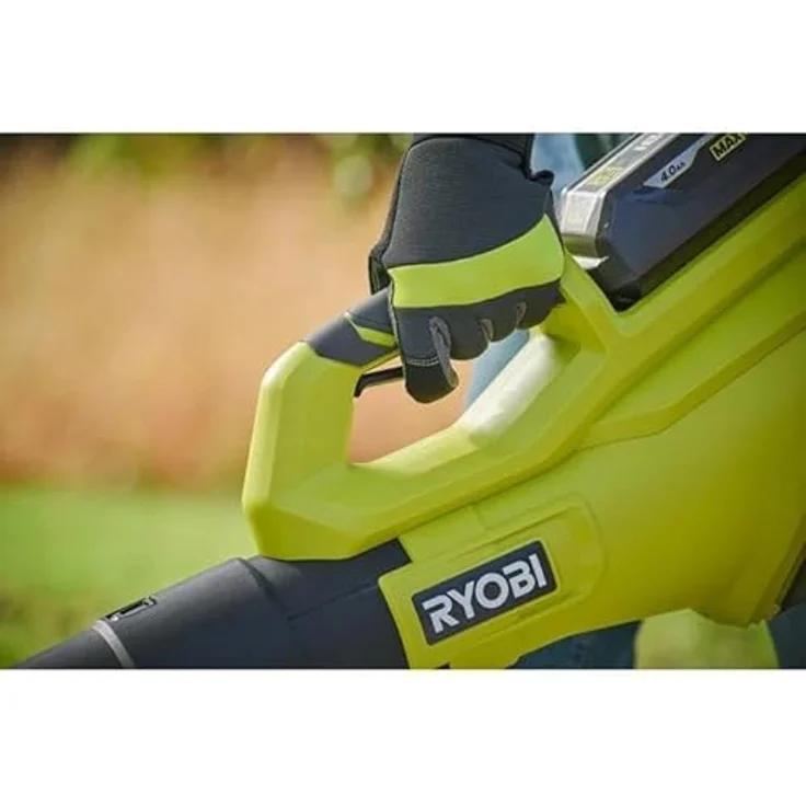 Ryobi RY36BLB-0 Jet-Turbinengebläse, 36 V, kabelloses Laubbläser-System mit variabler Geschwindigkeitskontrolle und ergonomischem Design – Bild 3