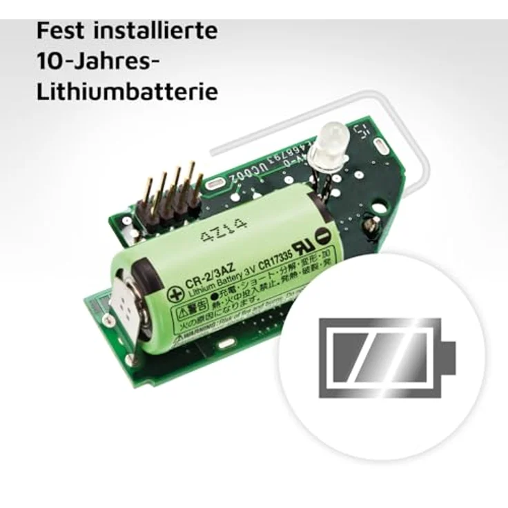 Ei Electronics Professional -Funkmodul mit erweiterten Funktionen für Rauchwarnmelder Serie, eigene Lithiumbatterie, grün, Ei600MRF – Bild 2