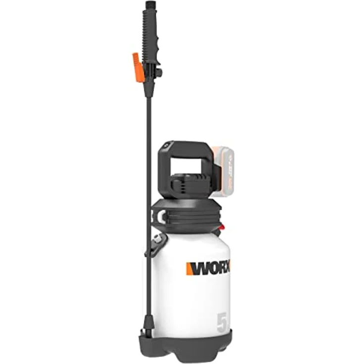 WORX WG829E.9 Akku-Drucksprühgerät 20V – geeignet für Bewässern und Versprühen von Herbiziden, Insektiziden & Fungiziden – verstellbare Düse - mobiles & kompaktes Design - ohne Akku & Ladegerät – Bild 1