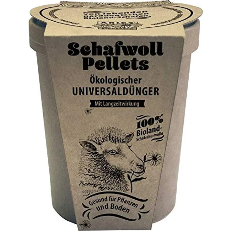 ARIES Bio-Woll-Pellets 450 g, Gemüse- & Obstpflanzendünger