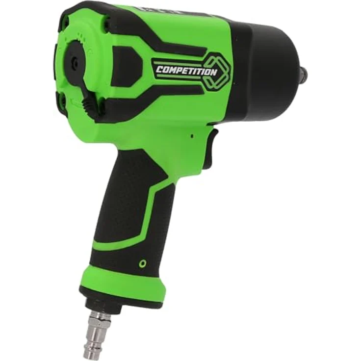 KS Tools 512.0020 COMPETITION 1/2" Hochleistungs-Druckluft-Schlagschrauber 1.600 Nm mit rutschfestem Soft-Grip-Handgriff, Umschalthebel und Doppel-Hammer-Schlagwerk – Bild 3