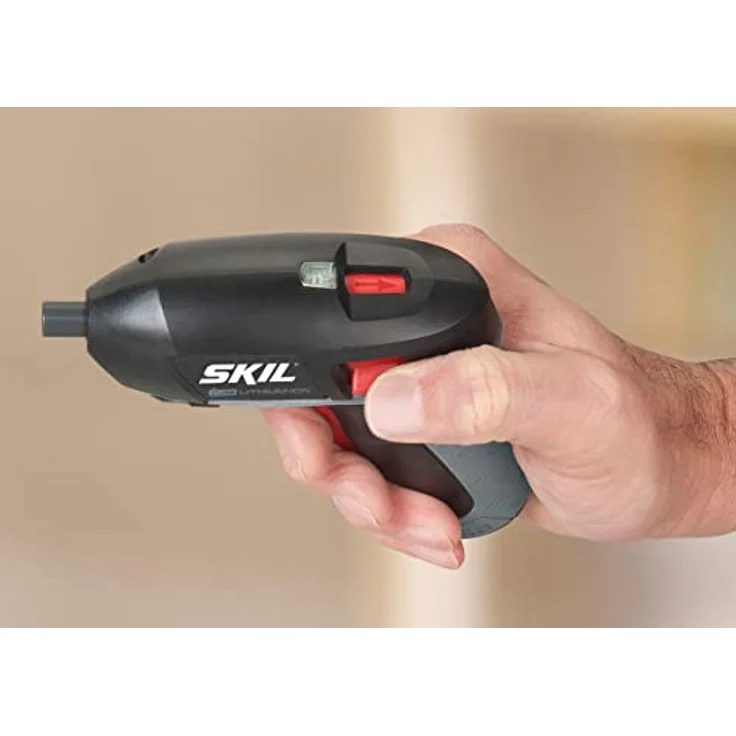 SKIL 2636 AD Akkuschrauber mit LED-Arbeitsleuchte, Bits, Bithalter, Stecknüsse, etc. im Kunststoffkoffer - F0152636AD – Bild 5