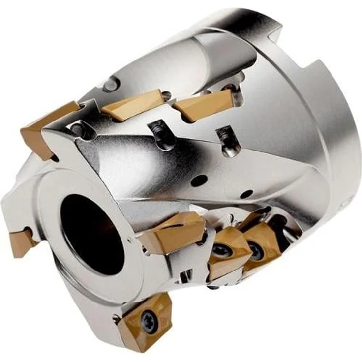 Pramet Walzenstirnfräser ISO 50J3R140G50-SAD16E80-C, Schneid-D. 50 mm, Rechtslauf