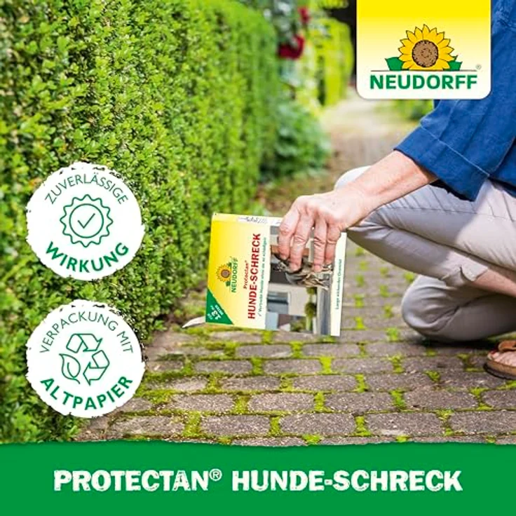 Neudorff Protectan Hunde-Schreck 200 g, langanhaltendes Hundeabwehr-Granulat, deckt 13 m ab, mit natürlichen Duftstoffen – Bild 5