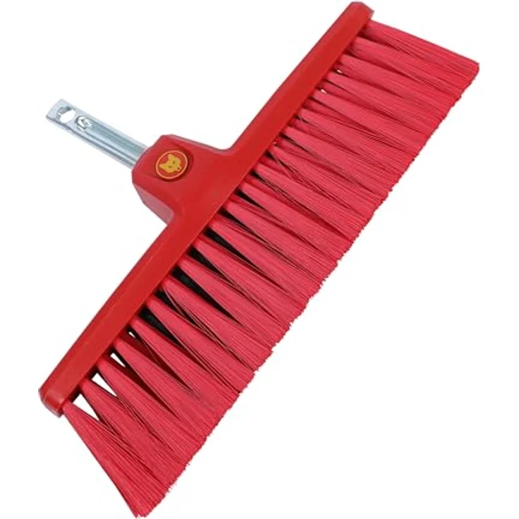 WOLF-Garten Terrassenbesen TB 350 M, multi-star Besen, rot-grau, 35cm – Bild 5