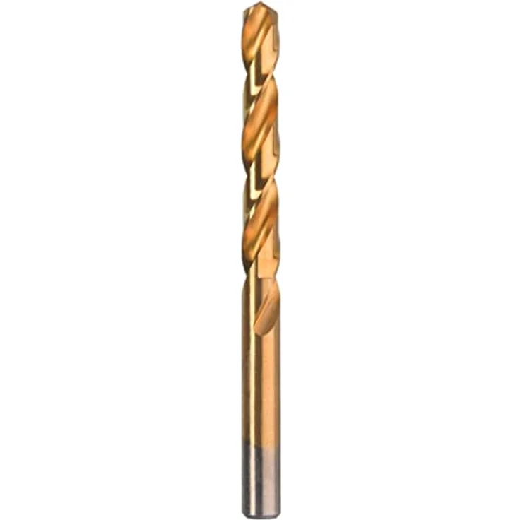 kwb HSS Metall-Spiralbohrer 4.2mm, 75mm Gesamtlänge, Typ N, rechtsschneidend, GOLD, DIN 338 Zylinderschaft, präzisionsgeschliffen, Titan nitriert – Bild 1