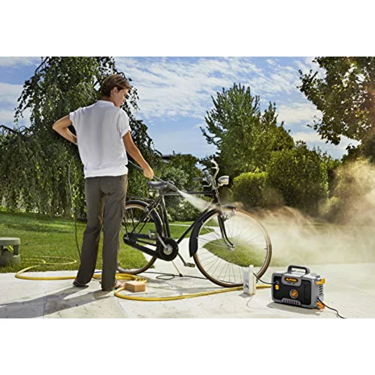 ALPINA Elektro-Hochdruckreiniger AHP 110 Max. Druck 110 bar Durchflussmenge 390 l 1400 W Elektromoto – Bild 6