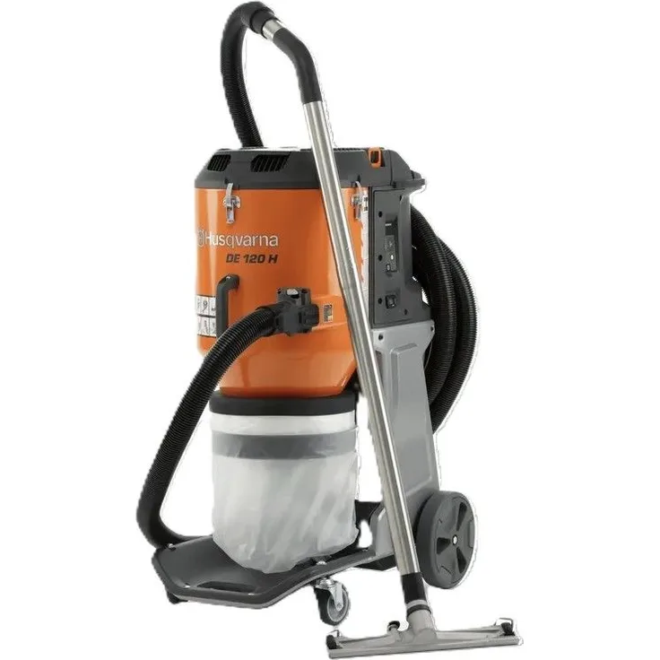 Husqvarna DE 120 H, Nass- und Trockensauger mit 2,2 kW Leistung, IP54 Schutzklasse und e-Flow-Funktion