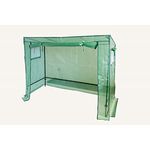 Grindi - Tomaten Gewächshaus Foliengewächshaus mit PVC Folie und Fernster - 200x78x130 Grün - Winterfest Tomatenhaus für Optimales Pflanzenwachstum Aster II