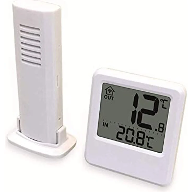 Technoline WS 9114, Sender TX97 und Station, Weiß, kompakte Messgeräte  – Bild 2