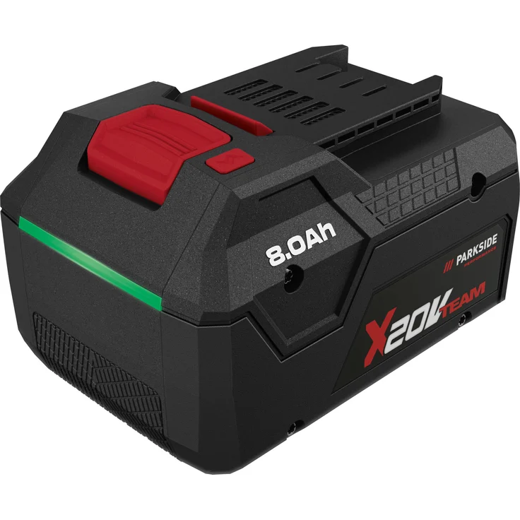 PARKSIDE PERFORMANCE® 20 V / 8 Ah Smart-Akku »PAPP 208 A1«, Lithium-Ionen, Bluetooth, einstellbare Modi, inklusive LED-Zustandsanzeige