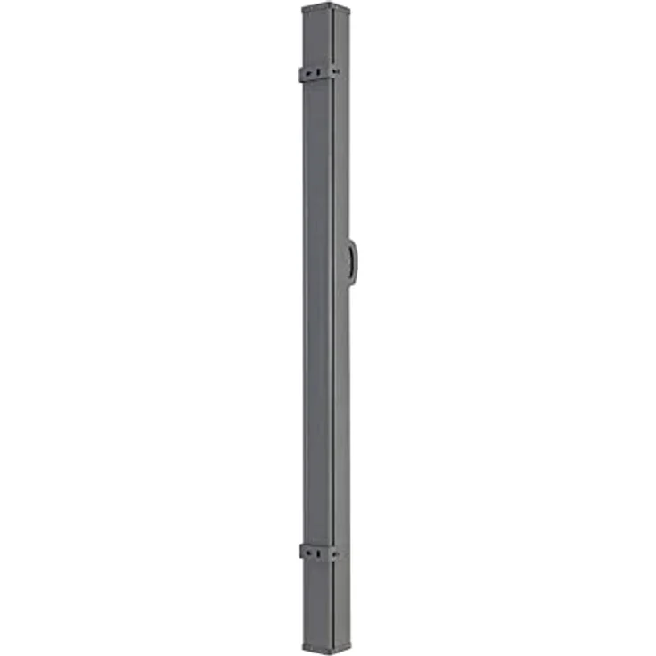 SVITA Seitenmarkise 500x160 cm, ausziehbar, Sichtschutz und UV50+ Sonnenschutz, Dunkelgrau – Bild 7