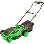 Green Tools Akkurasenmäher 36V mit Mulchfunktion - 38cm Schnittbreite, kohlebürstenfreier Motor, kabellos