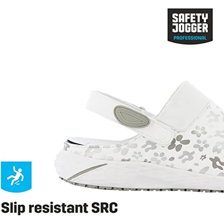 Safety Jogger Works DANY Clog, Berufsschuh mit Oxygrip/SJ Grip, trendige Note, blau – Bild 4