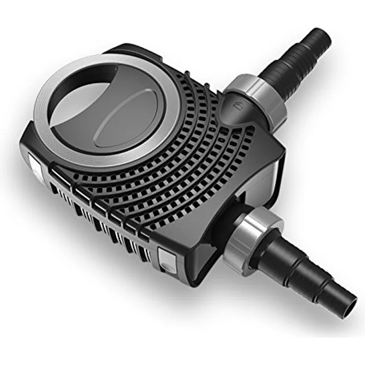 SunSun NEO-5000 SuperECO Teichpumpe, 5000 l/h, 30 W, energiesparende Filter- und Bachlaufpumpe mit Skimmeranschluss und 10 m Kabel