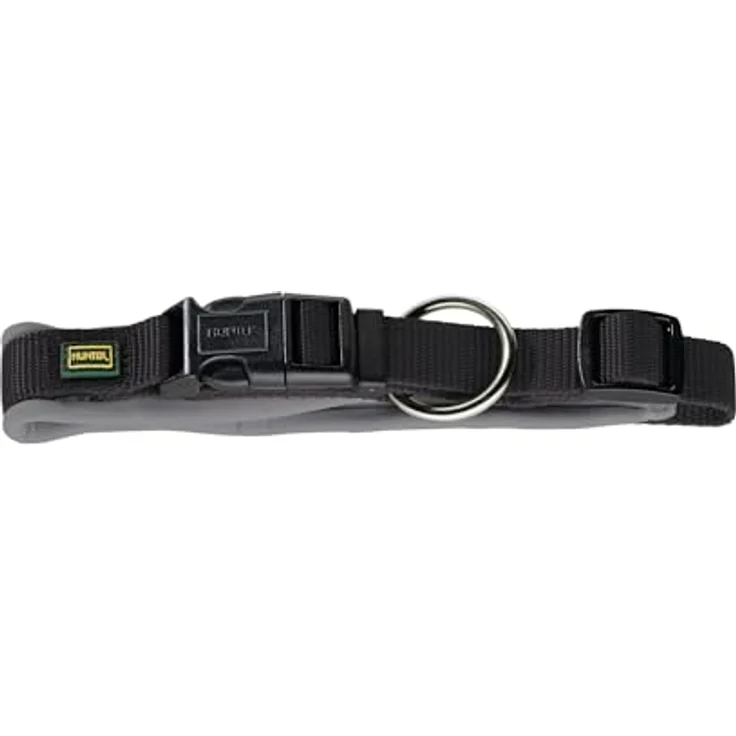 Hunter Hunde-Halsung Neopren Vario Plus schwarz-grau S 1 – Bild 2