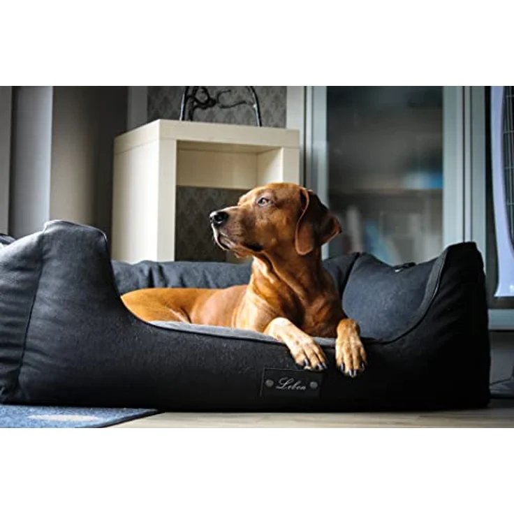 Lebon - Hundebett Carl Plus -100x75x30cm - Orthopädisch- mit Liegedecke zum befestigen - Deluxe - Made IN EU – Bild 1