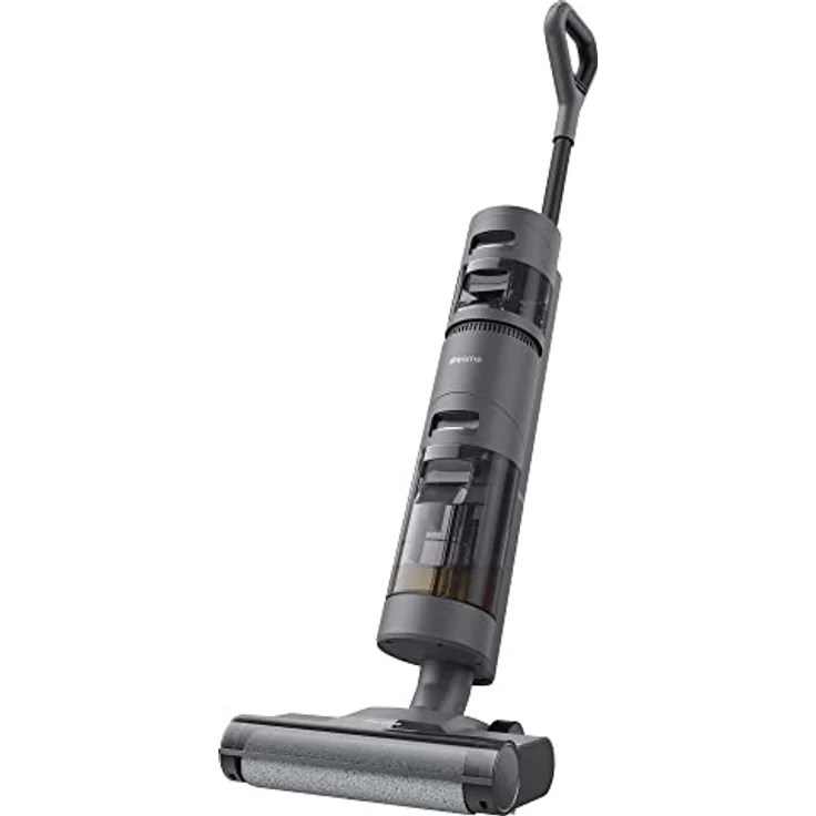 dreame H12 Core Nass-Trocken-Staubsauger, Leichter, kabelloser Staubsauger und Mopp, Intelligente Schmutzerkennung, automatische Selbstreinigung, Grau – Bild 1