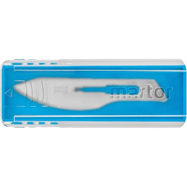 MARTOR Skalpellklingen Nr. 24, 10 x Ersatzklingen für Grafikmesser, 10,5 mm, scharf, 1-fach nutzbar – Bild 3