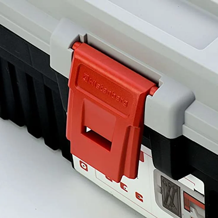 Kistenberg Werkzeugkoffer KOP4020-4C, Werkzeug-Organisator Optima 40, Polymermischung, belastbar bis 10 kg – Bild 4
