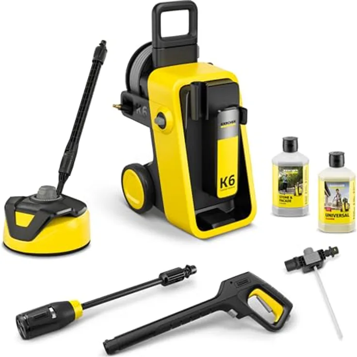 Kärcher Home & Garden K 6 Comfort Premium Home Hochdruckreiniger, 160 bar Kaltwasser, inkl. Home Kit und 4-in-1-Multi Jet-Strahlrohr
