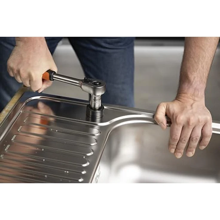 Wolfcraft Lochschneider für Wasserhähne ø35mm, präzises Ausstanzen für Bleche und Edelstahl – Bild 5