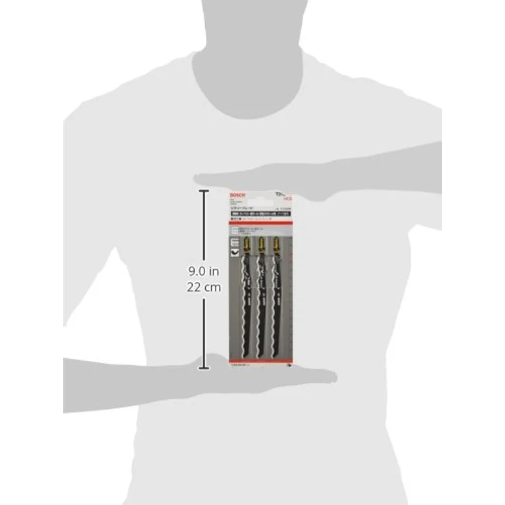 Bosch Professional Stichsägeblatt Special for Soft Material zum Sägen in weiche Werkstoffe (3 Stück, T 313 AW) – Bild 3